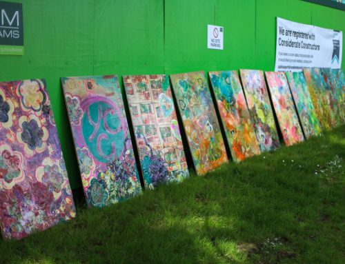 Ysgol Calon Lân Takes Over Our Croft Street Hoardings